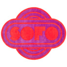 Poltronova Tappeto 'Sofo' Rug - Pink/Orange