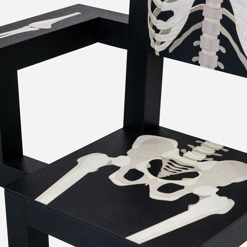 Scapin Collections Skeleton Armchair by Marcantonio Close Up