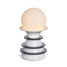 Scapin Collezioni 'Catodo Table' Lamp by Elena Salmistraro - Light Grey Frosted