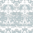 Timorous Beasties 'Alpine Toile' Wallpaper Sea Blue