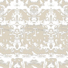 Timorous Beasties 'Alpine Toile' Wallpaper Taupe