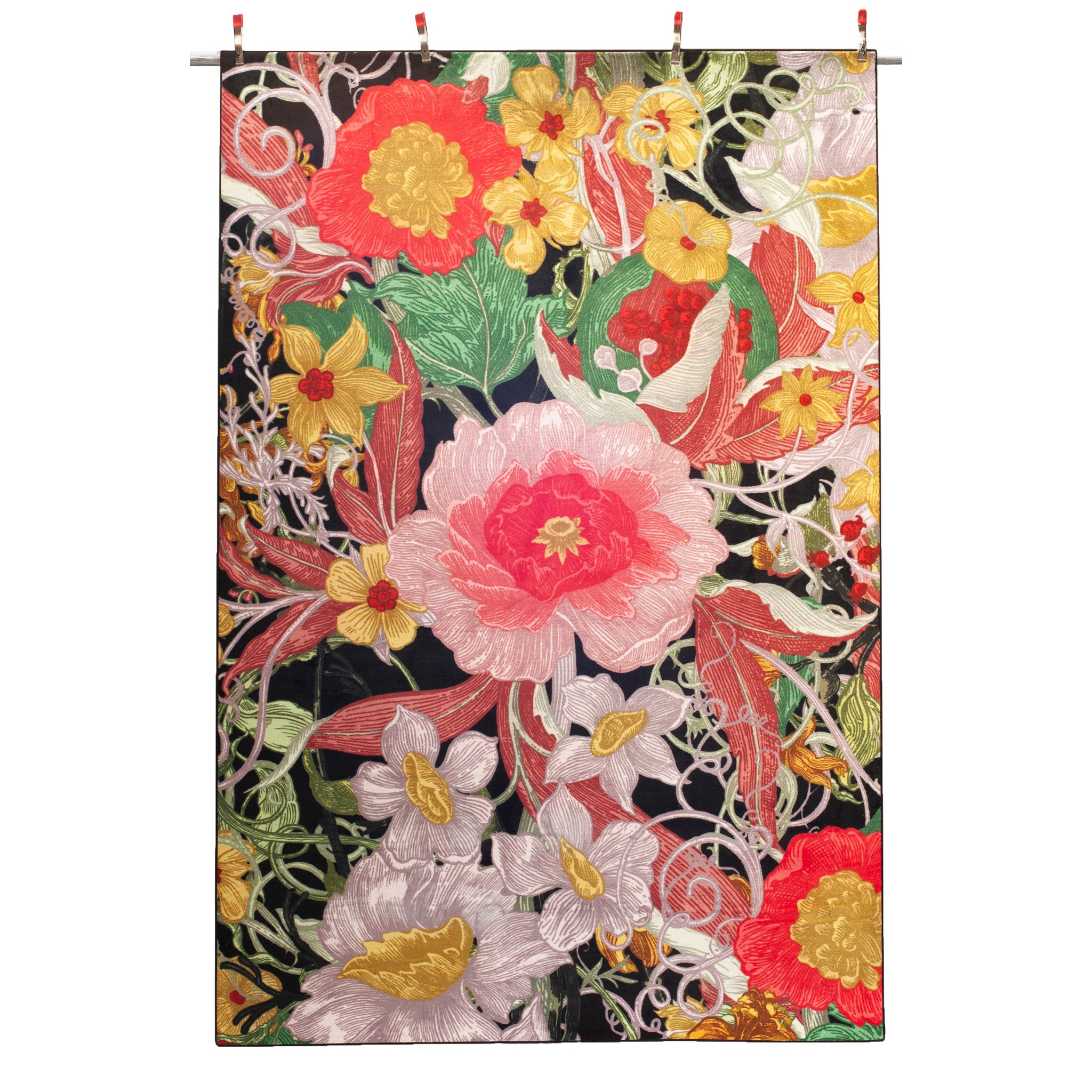 Timorous Beasties 'Berkeley Blooms' Art Rug