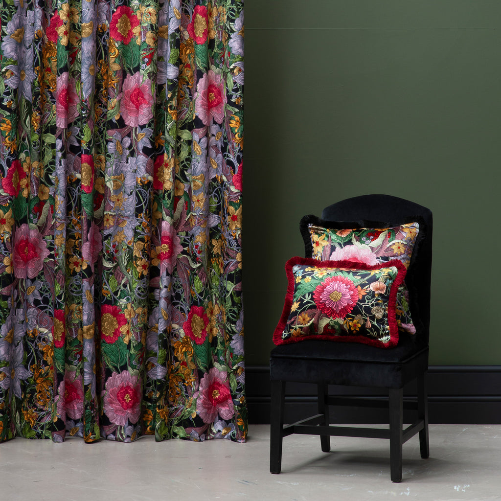 Timorous Beasties 'Berkeley Blooms' Fabric Cushions