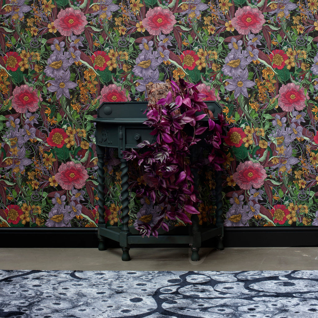Timorous Beasties 'Berkeley Blooms' Wallpaper Room Scene