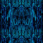 Timorous Beasties 'Gerhard Gum Foil' Wallpaper Blue