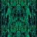 Timorous Beasties 'Gerhard Gum Foil' Wallpaper Grren