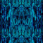 Timorous Beasties 'Gerhard Gum' Velvet Fabric Azure