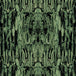 Timorous Beasties 'Gerhard Gum' Velvet Fabric Kiwi