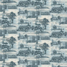 Timorous Beasties 'Glasgow Toile' Wallpaper Blue