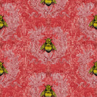 Timorous Beasties 'Imperial Apiary' Wallpaper Red