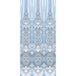 Timorous Beasties 'Marble Damask' Wallpaper Panel Blues