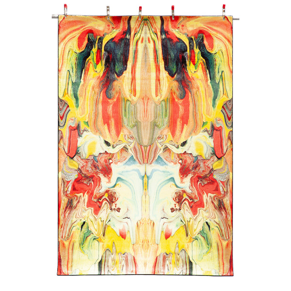 Timorous Beasties 'Marble Gum' Art Rug