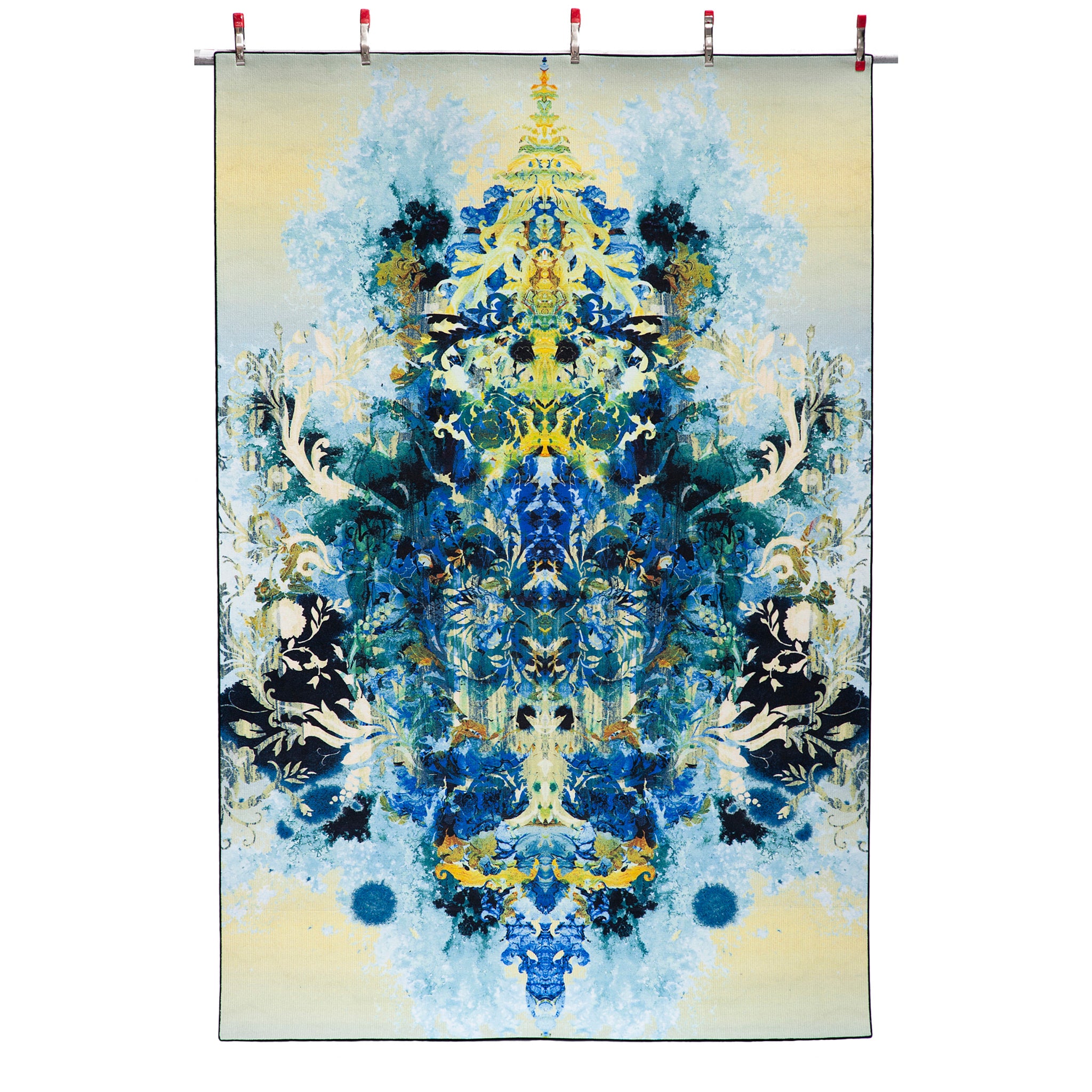 Timorous Beasties 'Mirage Damask' Art Rug