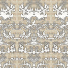 Timorous Beasties 'Open Season' Wallpaper Beige