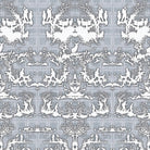 Timorous Beasties 'Open Season' Wallpaper Blue