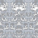 Timorous Beasties 'Open Season' Wallpaper Blue