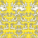 Timorous Beasties 'Open Season' Wallpaper Yellow