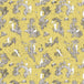 Timorous Beasties Pillement Islands Cork Wallpaper Mustard