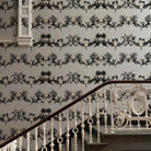 Timorous Beasties 'Shuiping De Pillement' Superwide Wallpaper Grey Stairs