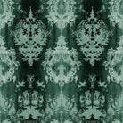 Timorous Beasties 'Temples in The Sky' Velvet Fabric Mint