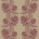 Timorous Beasties Thistle Fabric Red