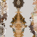 Timorous Beasties 'Totem Damask' Wallpaper Moine Brown