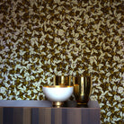 Timorous Beasties 'Wild Honey Bee Allover' Wallpaper Roomset