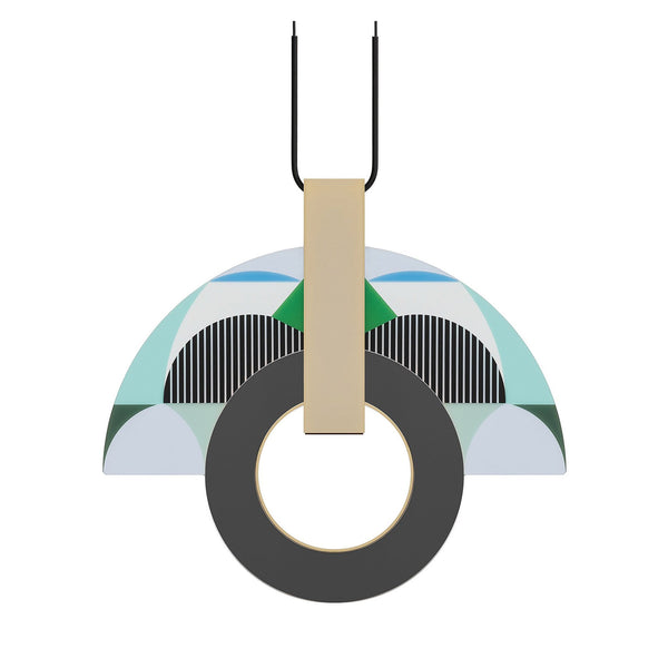 Torremato 'Miami' Pendant Lamp - F1A1 by Elena Salmistraro