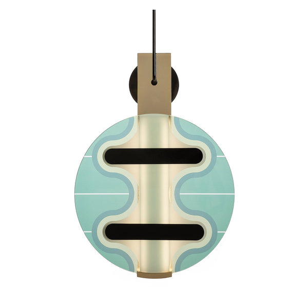 Torremato 'Miami' Pendant Lamp - F3A1 by Elena Salmistraro