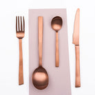 Maarten Baas Cutlery Brushed Copper Set