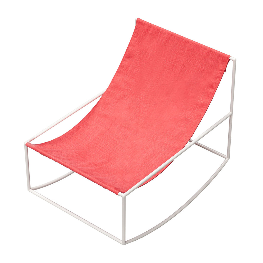 Valerie Objects 'Rocking Chair' by Muller van Severen White/Red