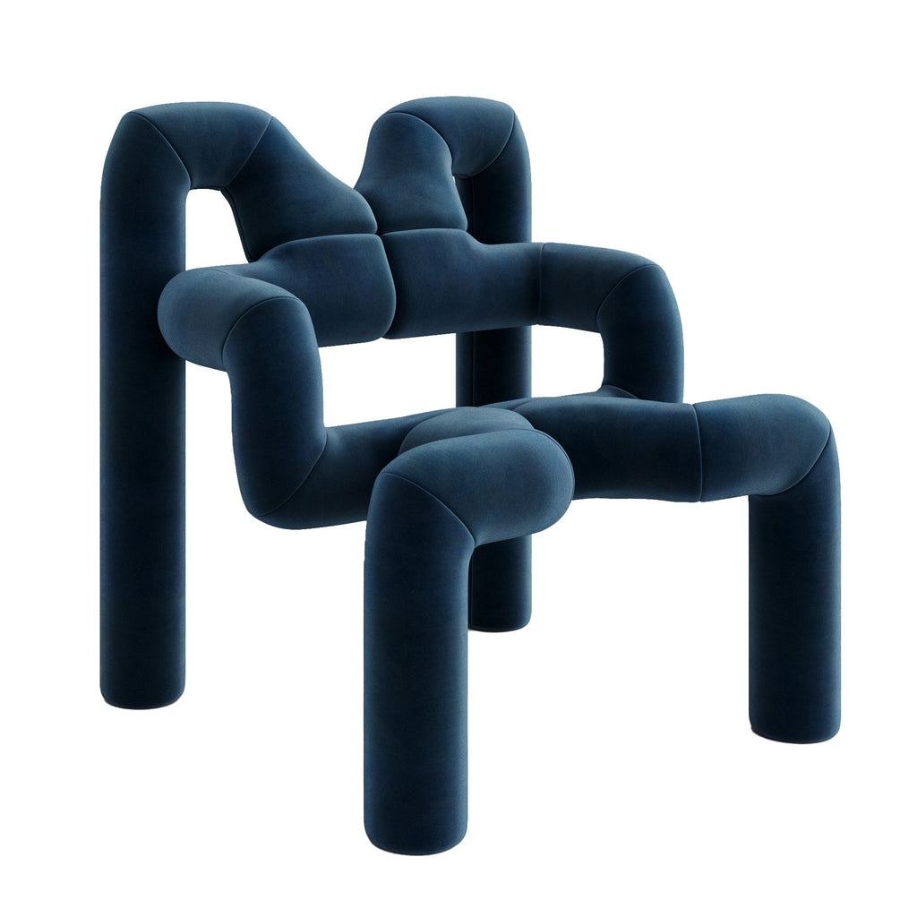 Varier 'Ekstrem' Gentle 2 Chair by Terje Ekstrøm Blue 873