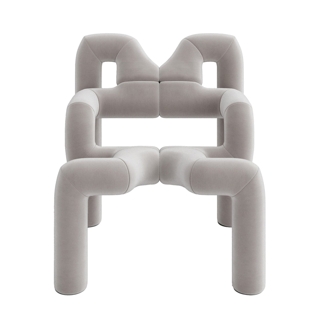 Varier 'Ekstrem' Gentle 2 Chair by Terje Ekstrøm White 203 Front