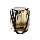 Venini 'Black Belt Triangolo' Vase by Peter Marino - Extra Small Tea